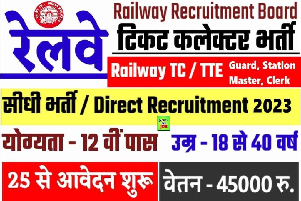 Pi7 Image Indian Railways Recruitment 2023 Short Notice Out Loco Pilot Guard Station Master Office Clerk Ministerial Commercial Clerk Account Clerk Group D Post Big News